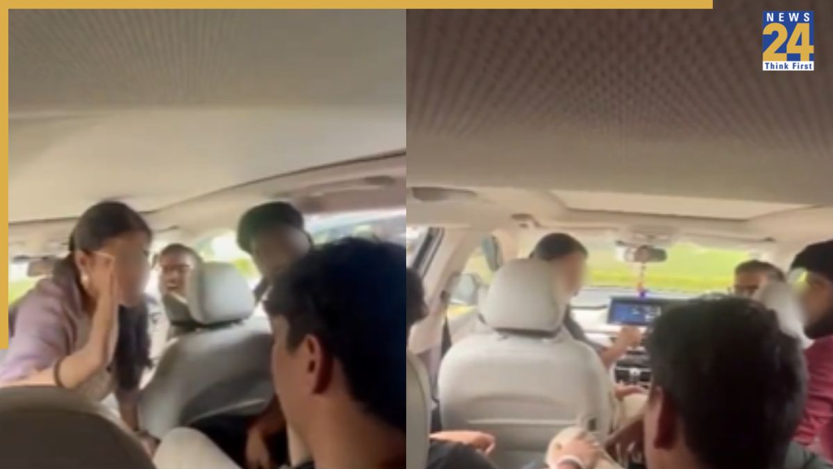Lucknow Amity University Student Slapped 50–60 Times Inside Car by Classmates, Video Goes Viral Lucknow Amity University Student Slapped 50–60 Times Inside Car by Classmates, Video Goes Viral
